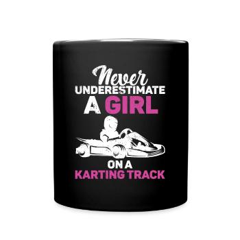 Go karting - Full Colour Mug - black - Front