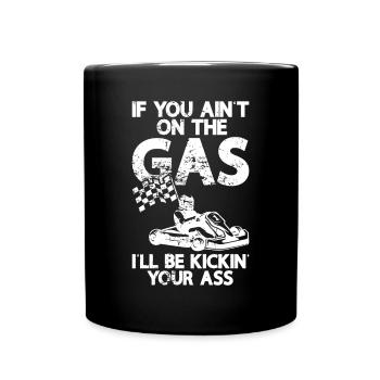 Go karting - Full Colour Mug - black - Front
