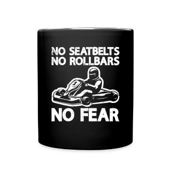 Go karting - Full Colour Mug - black - Front