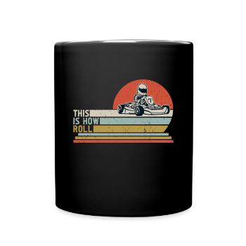 Go karting - Full Colour Mug - black - Front