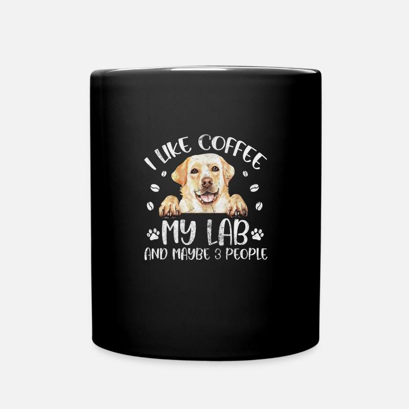 Labrador - Tasse einfarbig - Schwarz