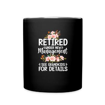 Retirement Pension Pensioner Pensioner Pension Gift - Full Colour Mug - black - Front