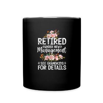 Retirement - Full Colour Mug - black - Front