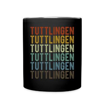 Tuttlingen City Retro Vintage - Full Colour Mug - black - Front