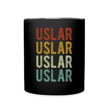 Uslar City Rétro Vintage - Mug uni - noir - Devant