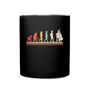 Violoncelle -Instrument de musique - Mug uni - noir - Devant