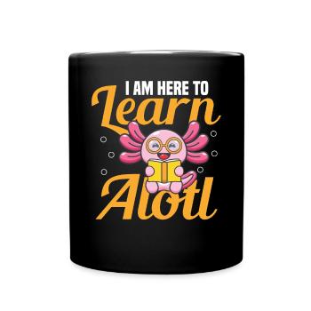 I'm 8, let's celebrate a lot - Full Colour Mug - black - Front