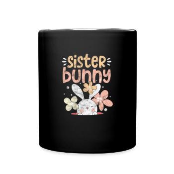 Soeur Frère Frères et sœurs Cadeau de famille - Mug uni - noir - Devant