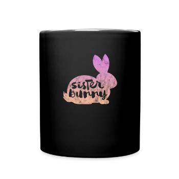 Soeur Frère Frères et sœurs Cadeau de famille - Mug uni - noir - Devant