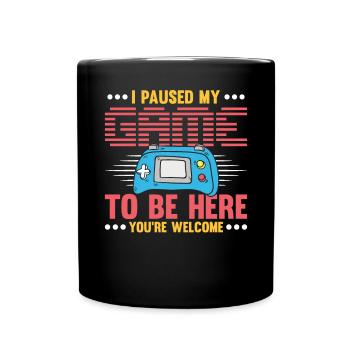 Niveau 40 Déverrouillé - Mug uni - noir - Devant