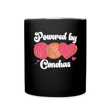 Conchas Pan Dulce Latina Espagnol - Mug uni - noir - Devant