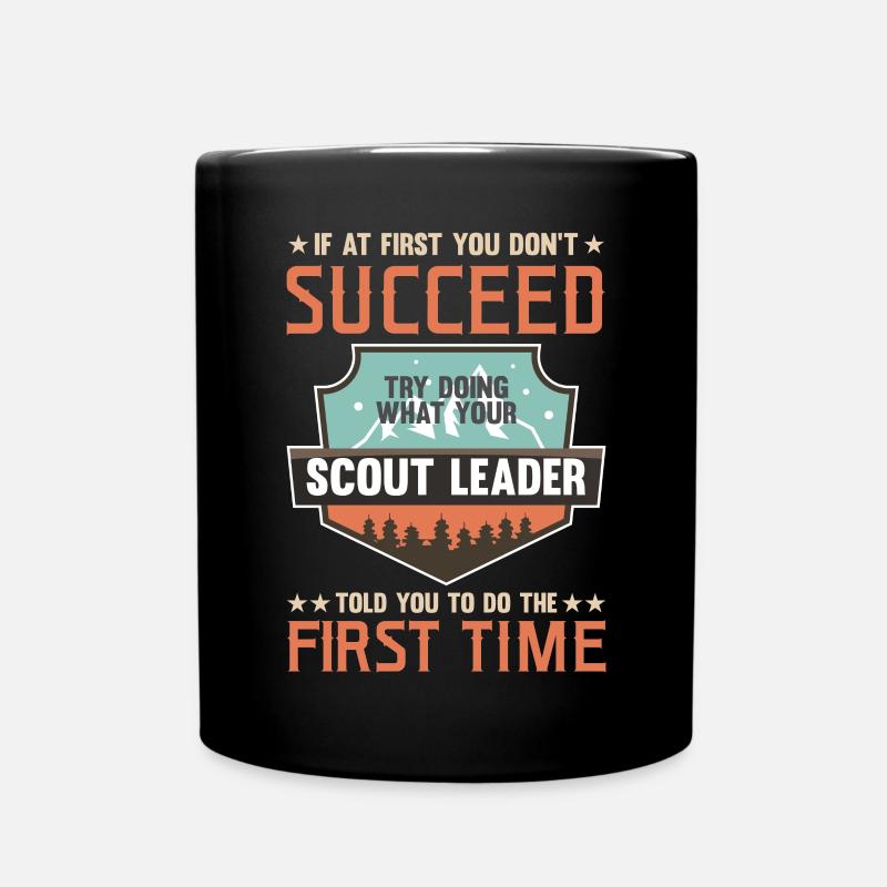 Scout Leader Hat Es Dir Gesagt - Tasse einfarbig - Schwarz