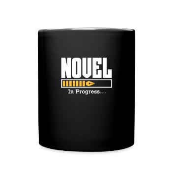 Author - Full Colour Mug - black - Front