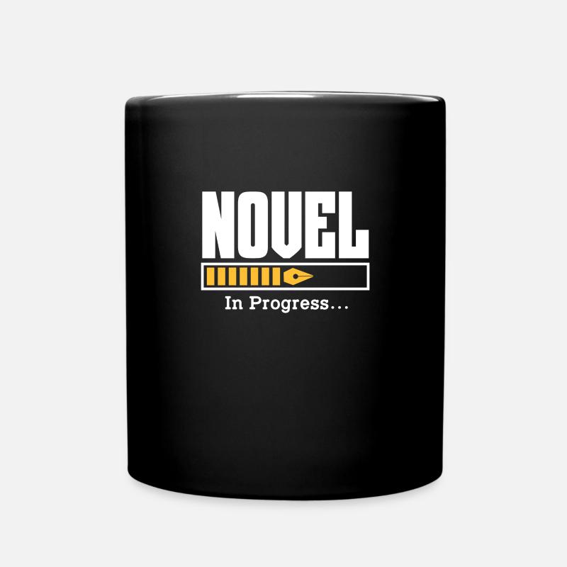 Autor - Tasse einfarbig - Schwarz