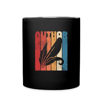 Author - Full Colour Mug - black - Front