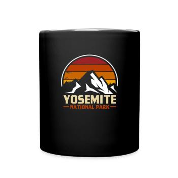 Parc national de Yosemite - Mug uni - noir - Devant