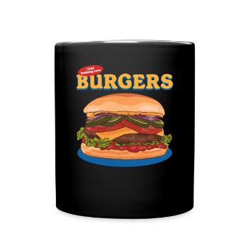 Hamburg Fast Food Burger Fast Food Cadeau - Mug uni - noir - Devant