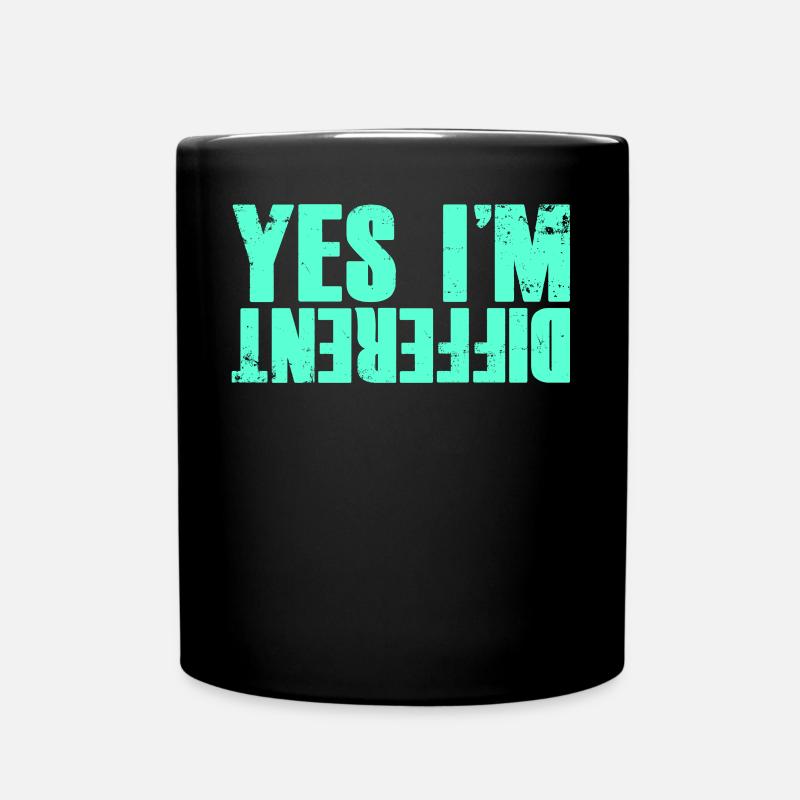 Yes, I am another gift party myself - Full Colour Mug - black