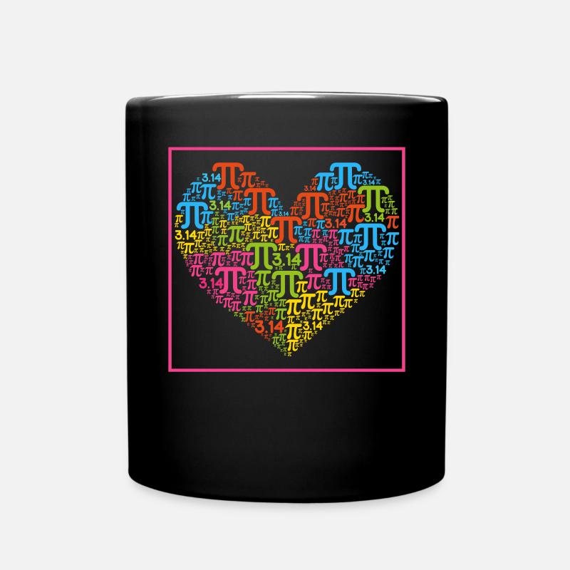 Mathelehrer Mathelehrer Mathematiker Pi Day - Tasse einfarbig - Schwarz