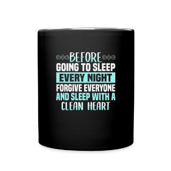 Quran Verse Islam Quotes Muslim Ramadan Texts - Full Colour Mug - black - Front