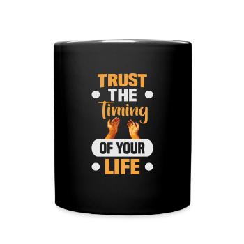 Citations chrétiennes Dessins pour les chrétiens croyants - Mug uni - noir - Devant