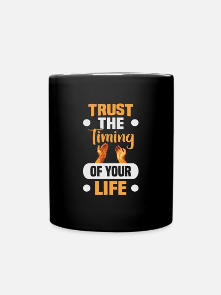 Christian Quotes Designs for Believing Christians - Full Colour Mug - black