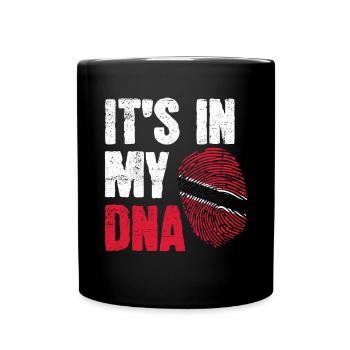 ADN Trini Tobago Trinidad Flag Trinidadian - Mug uni - noir - Devant