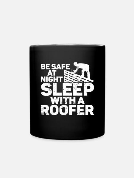 Couvreur - Réparation de toiture - Mug uni - noir