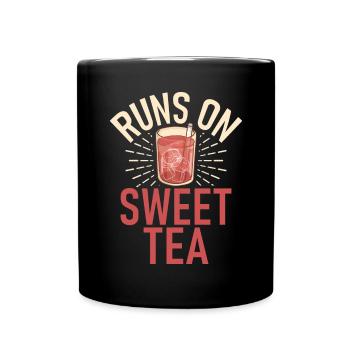 Cadeaux pour amateurs de thé sucré - Mug uni - noir - Devant