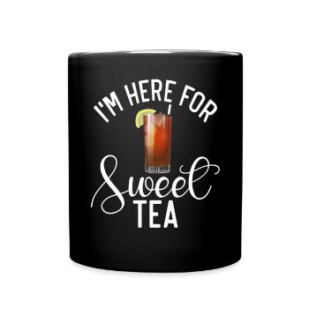 Cadeaux pour amateurs de thé sucré - Mug uni - noir - Devant