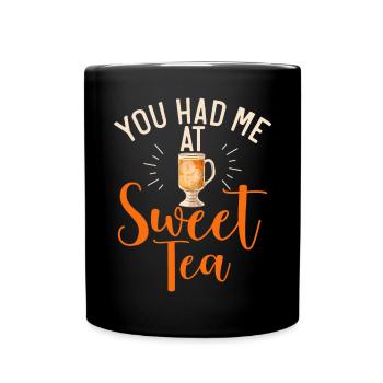 Cadeaux pour amateurs de thé sucré - Mug uni - noir - Devant