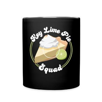 Key Lime Pie Squad - Mug uni - noir - Devant