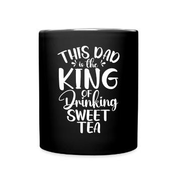 Cadeaux pour amateurs de thé sucré - Mug uni - noir - Devant
