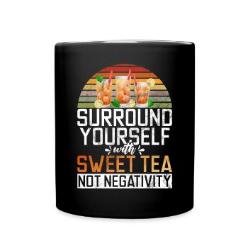 Cadeaux pour amateurs de thé sucré - Mug uni - noir - Devant