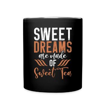 Cadeaux pour amateurs de thé sucré - Mug uni - noir - Devant
