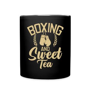 Süßer Tee Liebhaber Geschenke - Tasse einfarbig - Schwarz - Vorne