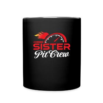 Soeur - Mug uni - noir - Devant