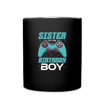 Soeur - Mug uni - noir - Devant
