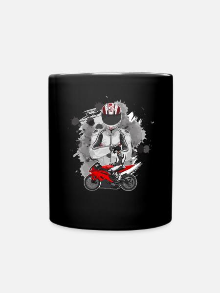 Moto Lifestyle / Moto / Moto motard - Mug uni - noir