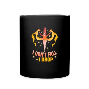 Luftakrobatik Aerialist Design für Luftgymnastic - Tasse einfarbig - Schwarz - Vorne
