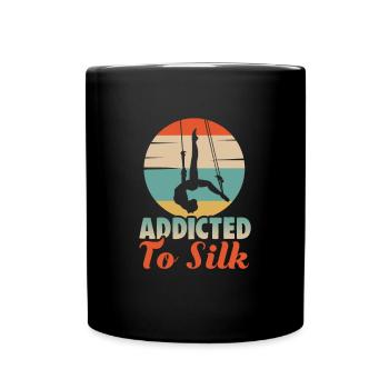 Luftakrobatik Aerialist Design für Luftgymnastic - Tasse einfarbig - Schwarz - Vorne