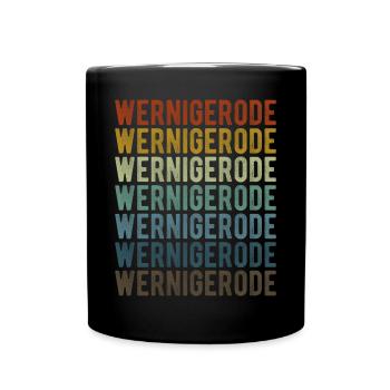 Wernigerode City Rétro Vintage - Mug uni - noir - Devant