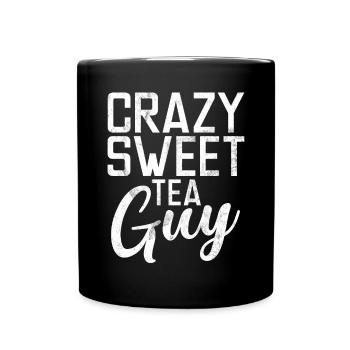 Süßer Tee Liebhaber Geschenke - Tasse einfarbig - Schwarz - Vorne