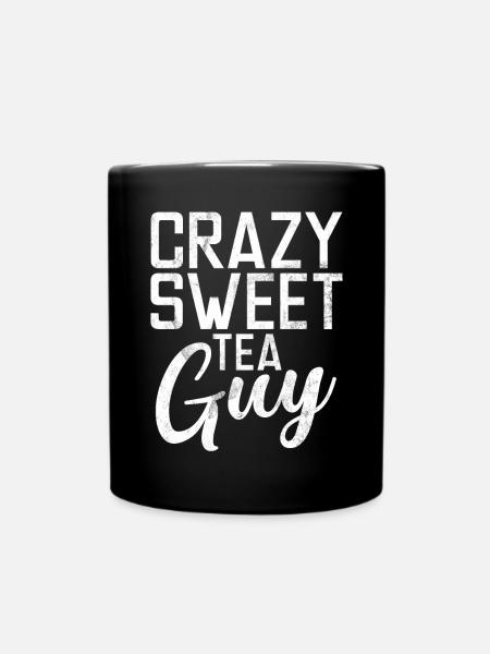 Süßer Tee Liebhaber Geschenke - Tasse einfarbig - Schwarz