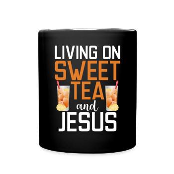 Cadeaux pour amateurs de thé sucré - Mug uni - noir - Devant