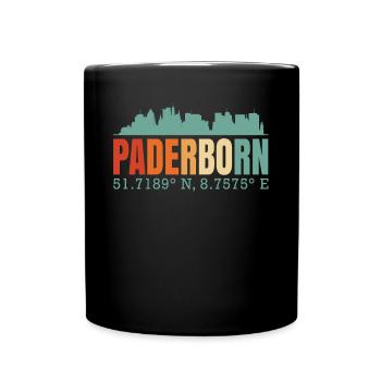 Paderborn - Mug uni - noir - Devant
