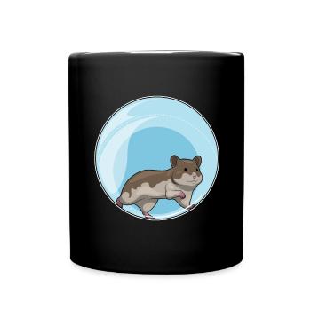 Hamster Hamster Ball - Full Colour Mug - black - Front