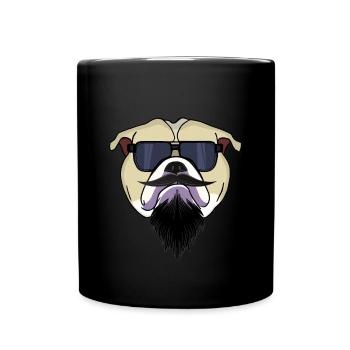 Colorbulls Conti Bulldoggen Continental Bulldogs - Full Colour Mug - black - Front