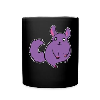 20230115 01T Chinchilla Chonk - Mug uni - noir - Devant