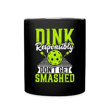 Pickleball masculin Sports Funny Pickleball Design - Mug uni - noir - Devant